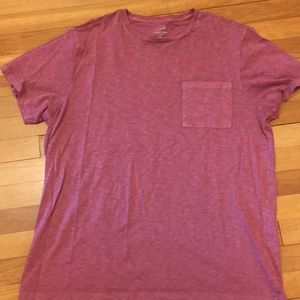 J crew men’s xl t shirt w pocket